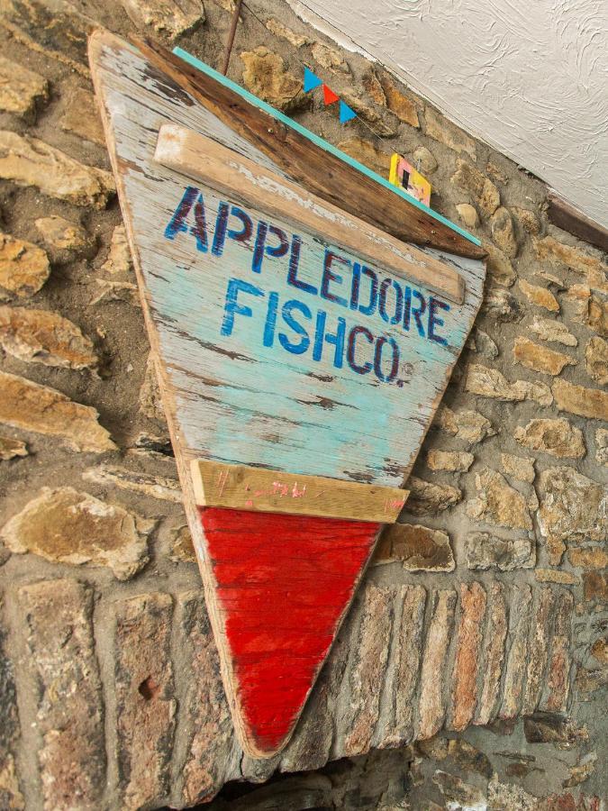 Catboat Cottage Appledore Eksteriør bilde